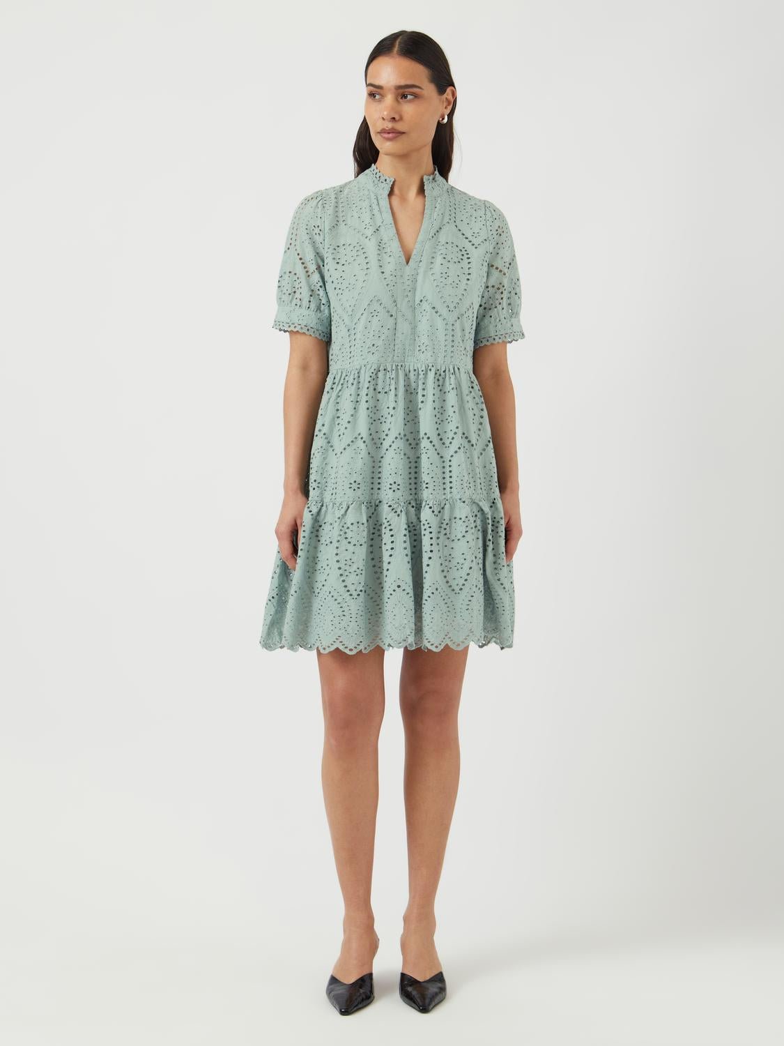YASHOLI Short Dress - Iceberg Green - VERO MODA & VILA Bergvik